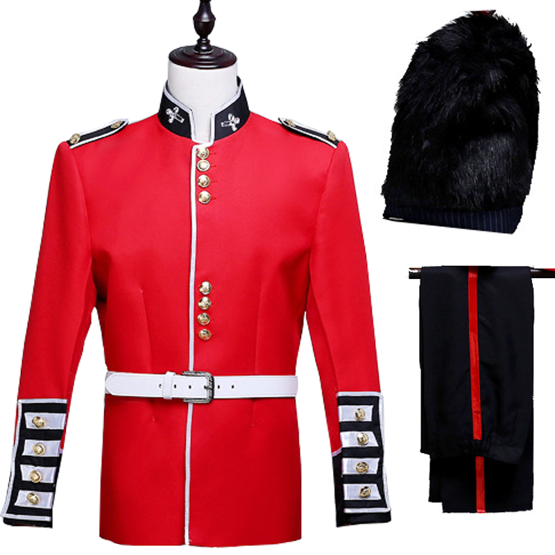 Adult British Royal Guard Costume - Queen's Guard Uniform For Halloween Cosplay - Image 2