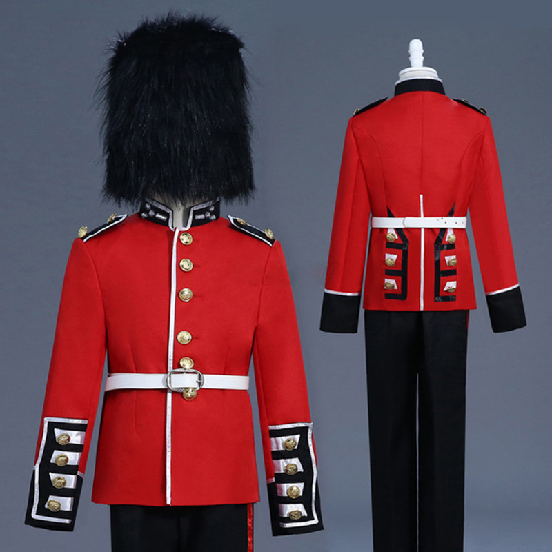 Adult British Royal Guard Costume - Queen's Guard Uniform For Halloween Cosplay - Image 3