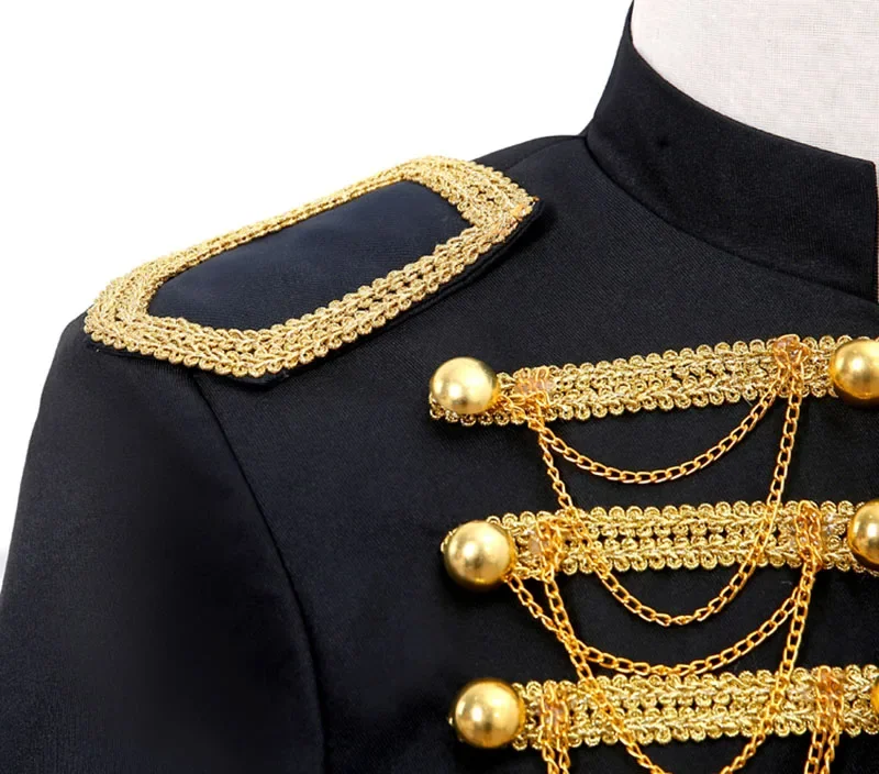 Steampunk Prince Costume - Military Tassel Jacket - Image 5