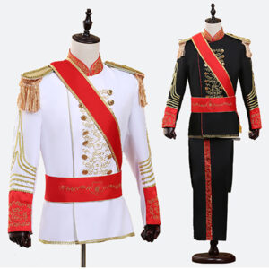 Men's Military Uniform Palace Prince Suit | Stage Performance Cosplay